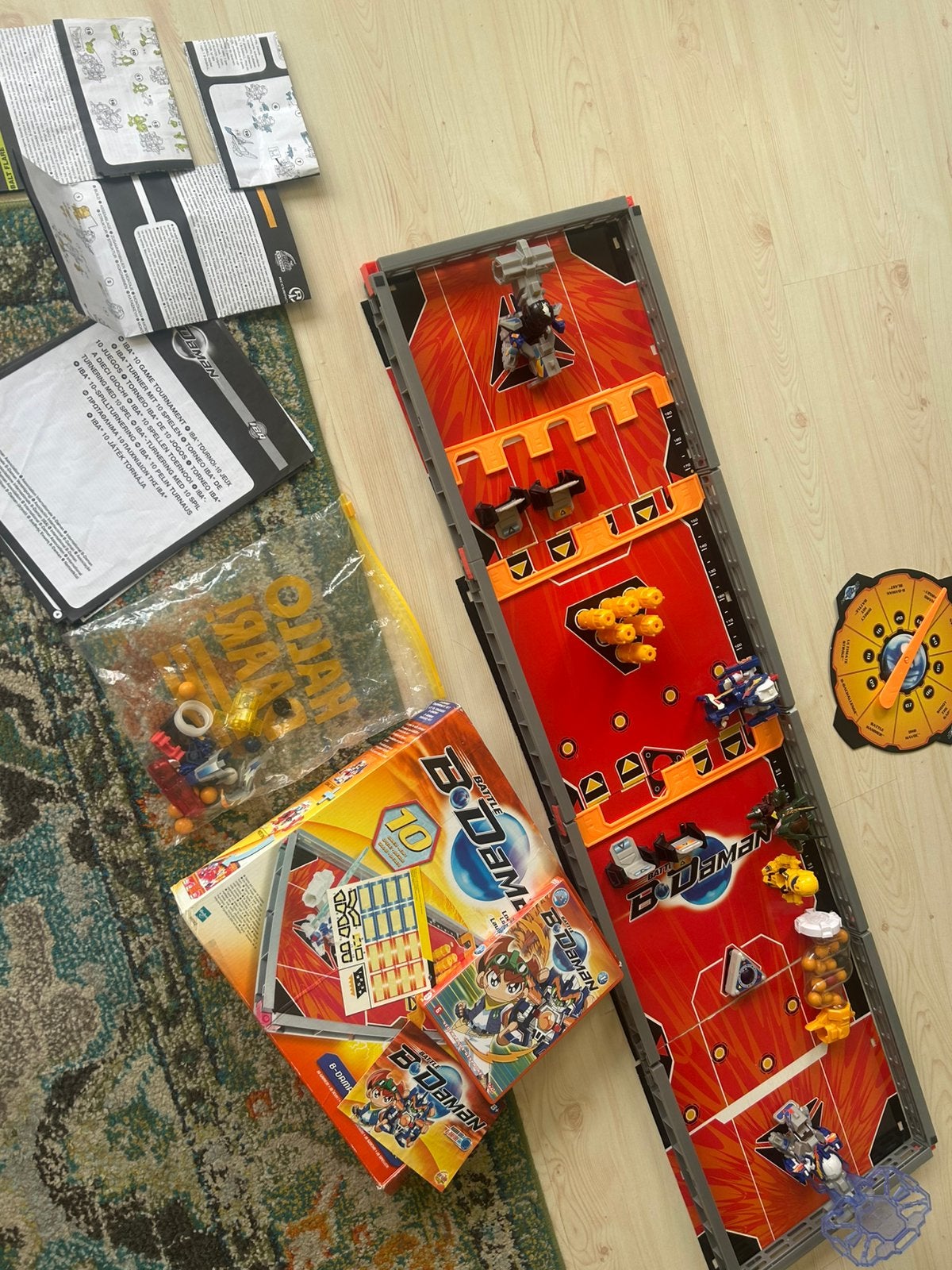 B- Daman Tournament set + extra’s, Ophalen of Verzenden, Zo goed als nieuw