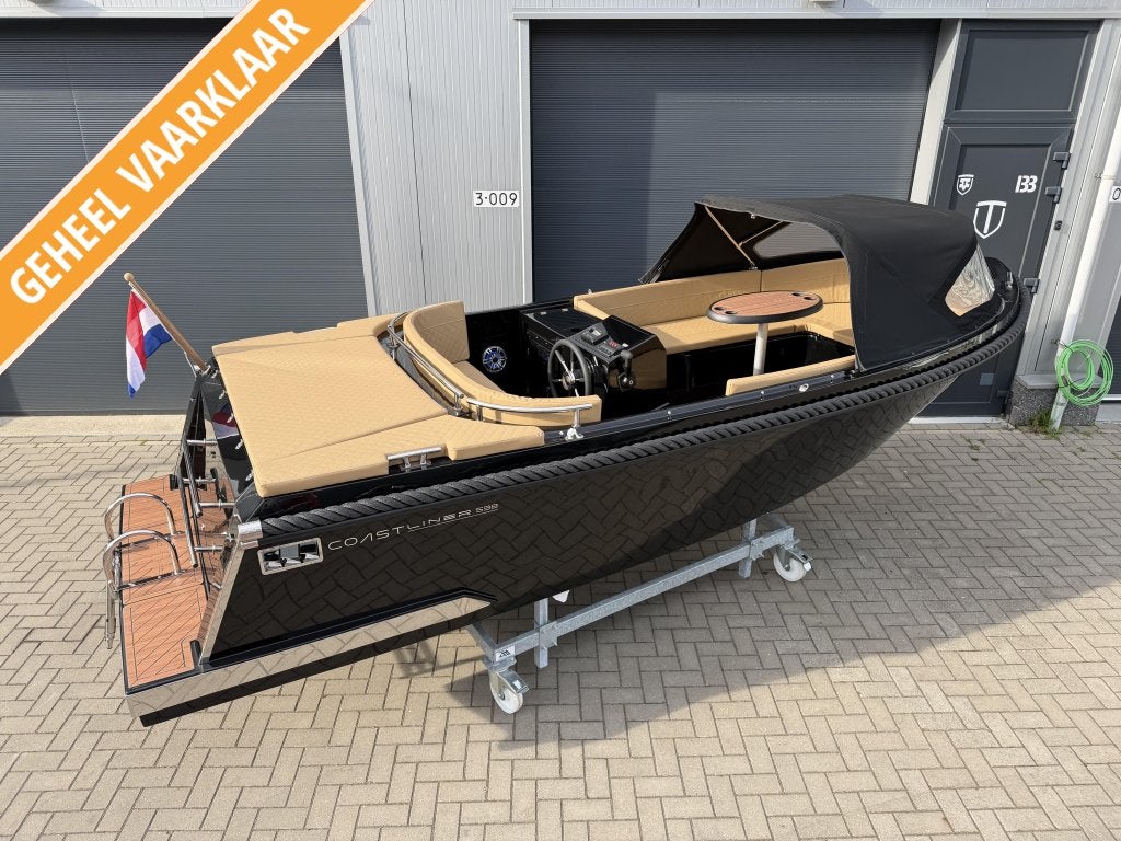Nieuwe Coastliner 598 Tender Sloep incl. Tohatsu 20PK 4T EFI, Watersport en Boten, Sloepen, Tender, 6 m, Wfwatersport@botenverhuurhoorn.nl