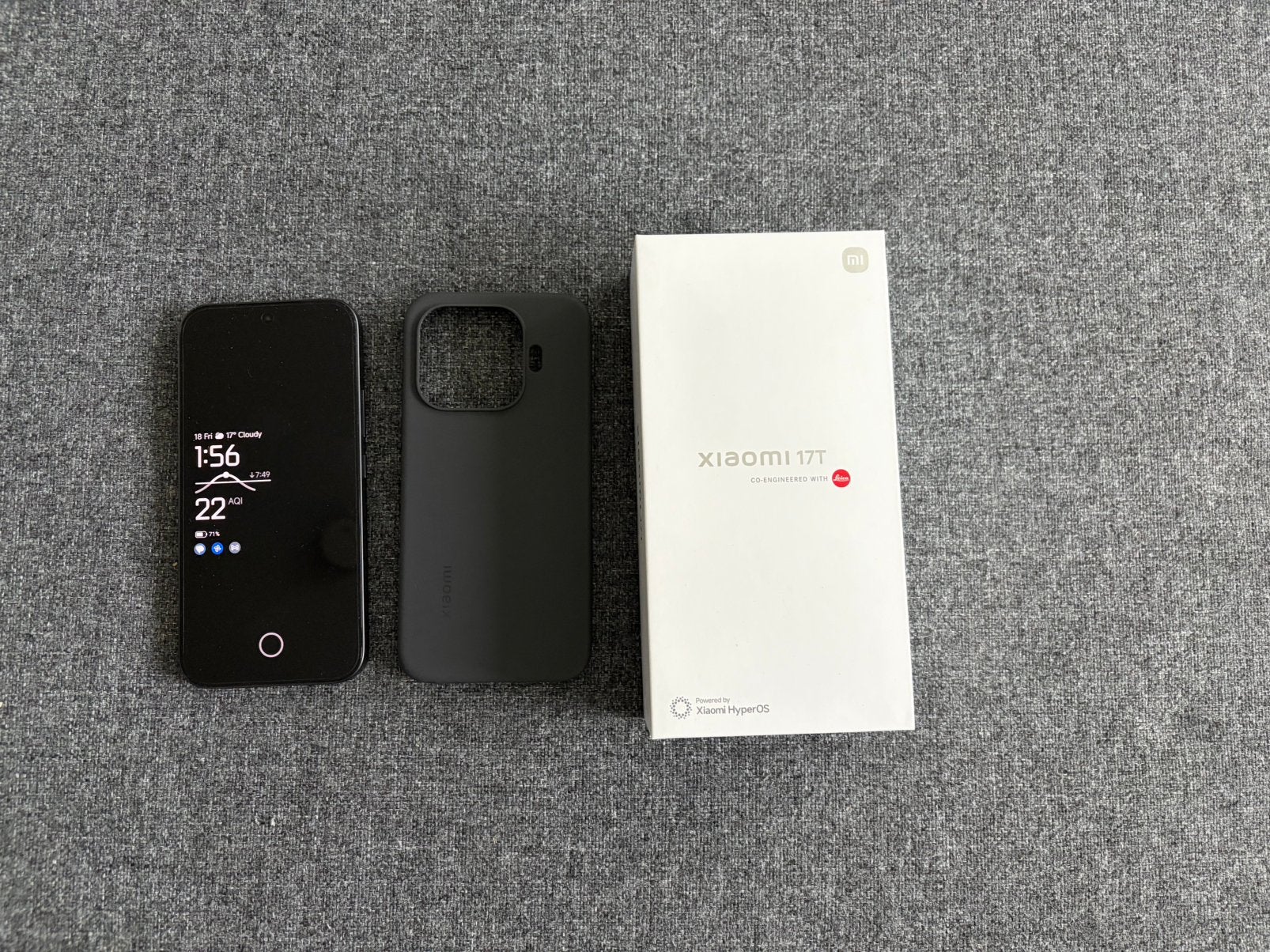 Xiaomi 17T 12GB/256GB Black, Ophalen, Overige modellen, Zo goed als nieuw, Zonder simlock