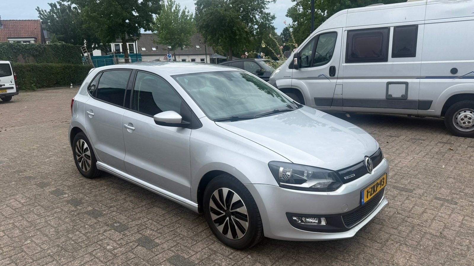 Volkswagen Polo 1.4 TDI 55KW BMT 2015 Grijs, Voorwielaandrijving, 74 pk, 580 kg, Origineel Nederlands