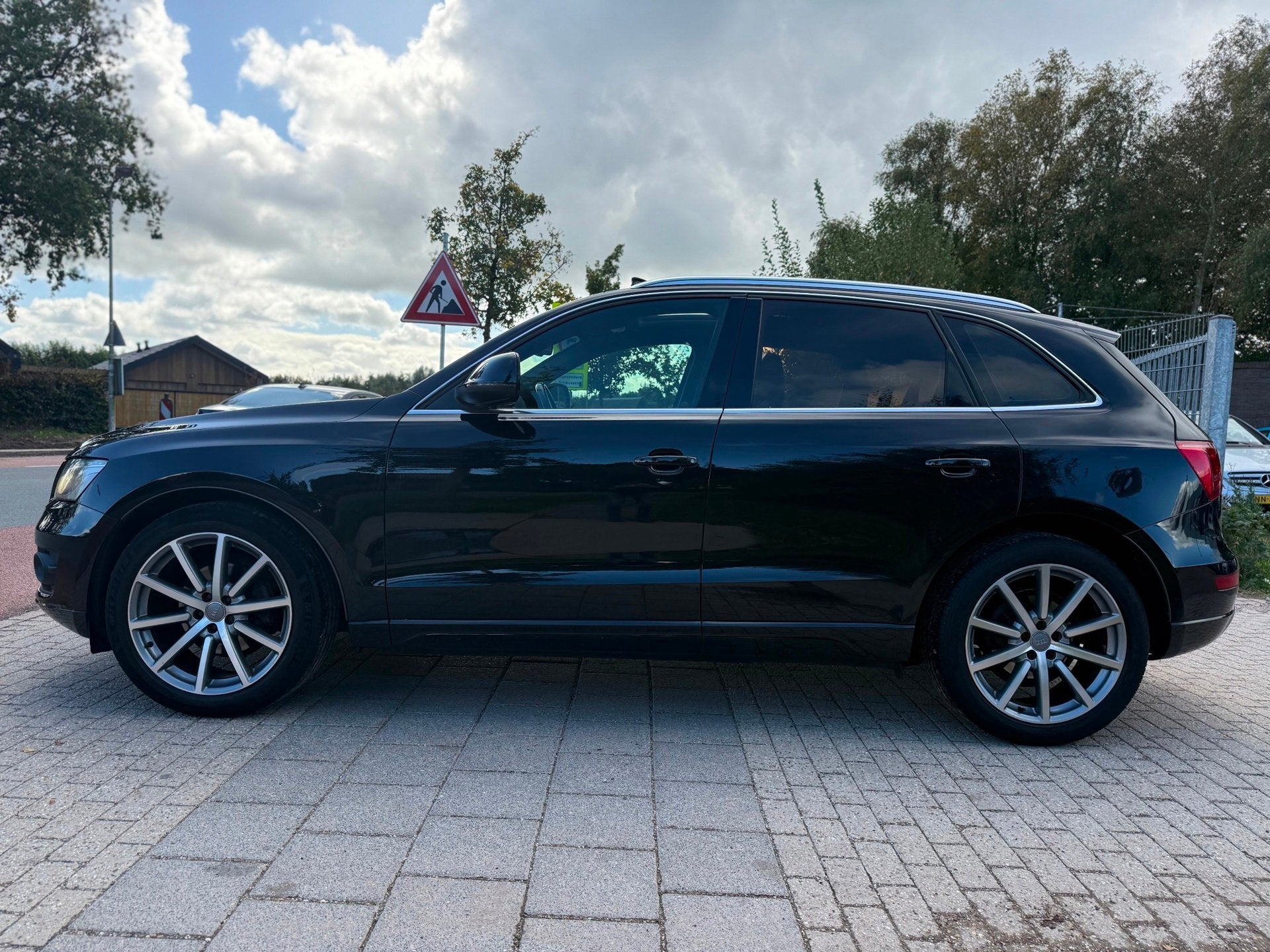 Audi Q5 2.0 TFSI quattro Pro Line AUT AIRCO CRUISE PANO PDC, Auto's, Automaat, Gebruikt, Zwart, Bedrijf