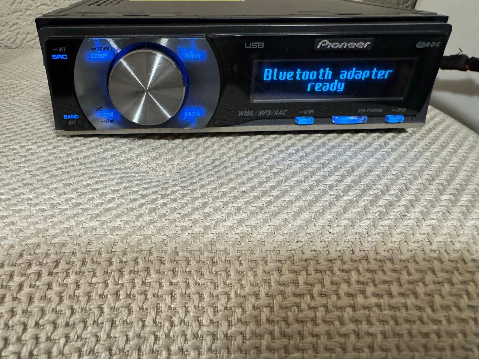 Pioneer DEH-P7000UB Autoradio met USB en Bluetooth adapter, Ophalen of Verzenden, Zo goed als nieuw