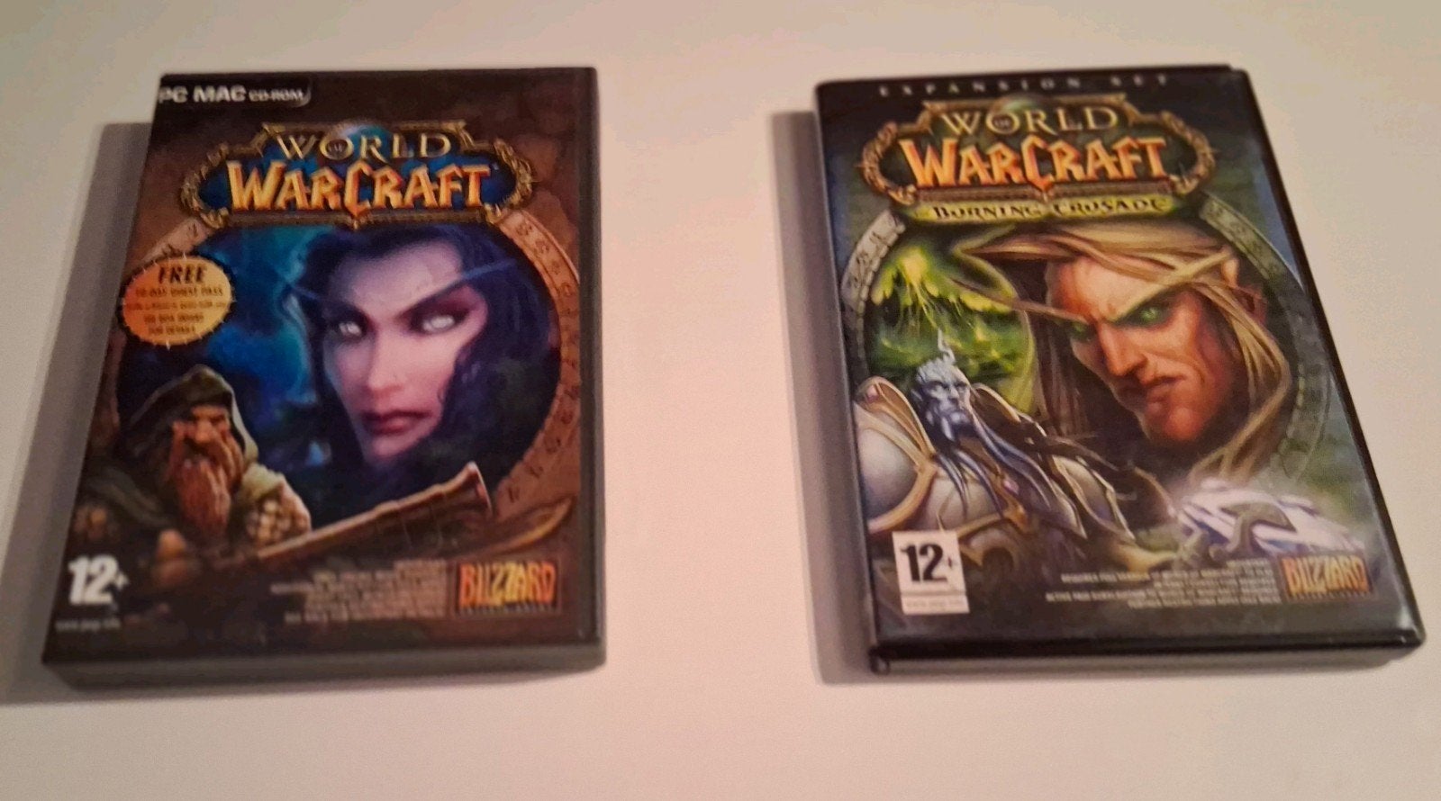 PC- World of Warcraft en PC- World of Warcraft: The Burning, Spelcomputers en Games, Avontuur en Actie, Gebruikt, Ophalen of Verzenden