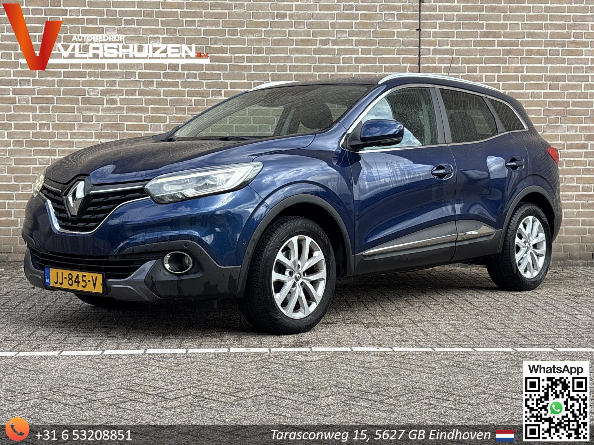 Renault Kadjar 1.2 TCe Intens | Leder | Climate | Cruise | N, Auto's, Renault, Voorwielaandrijving, Kadjar, Stof, 4 cilinders