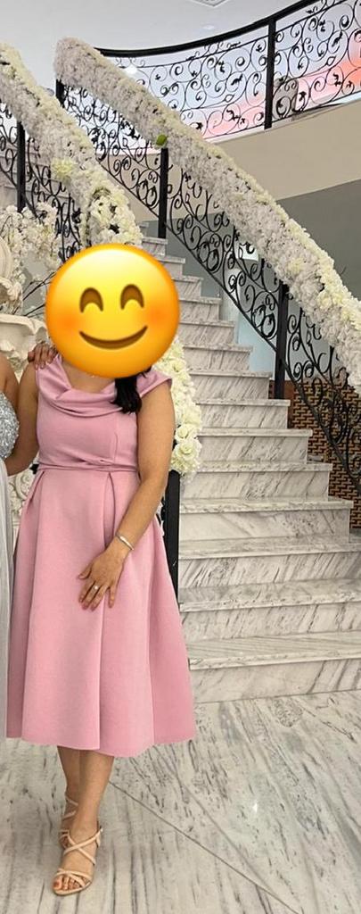 Elegante Roze Cocktailjurk - Perfect voor Feestjes, Kleding | Dames, Gelegenheidskleding, Ophalen of Verzenden, Zo goed als nieuw
