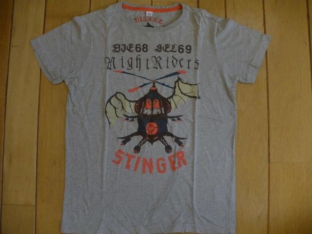 DIESEL t- shirt beige maat M - zgan -, Kleding | Heren, T-shirts, Ophalen of Verzenden, Zo goed als nieuw, Beige, Nudie Jeans