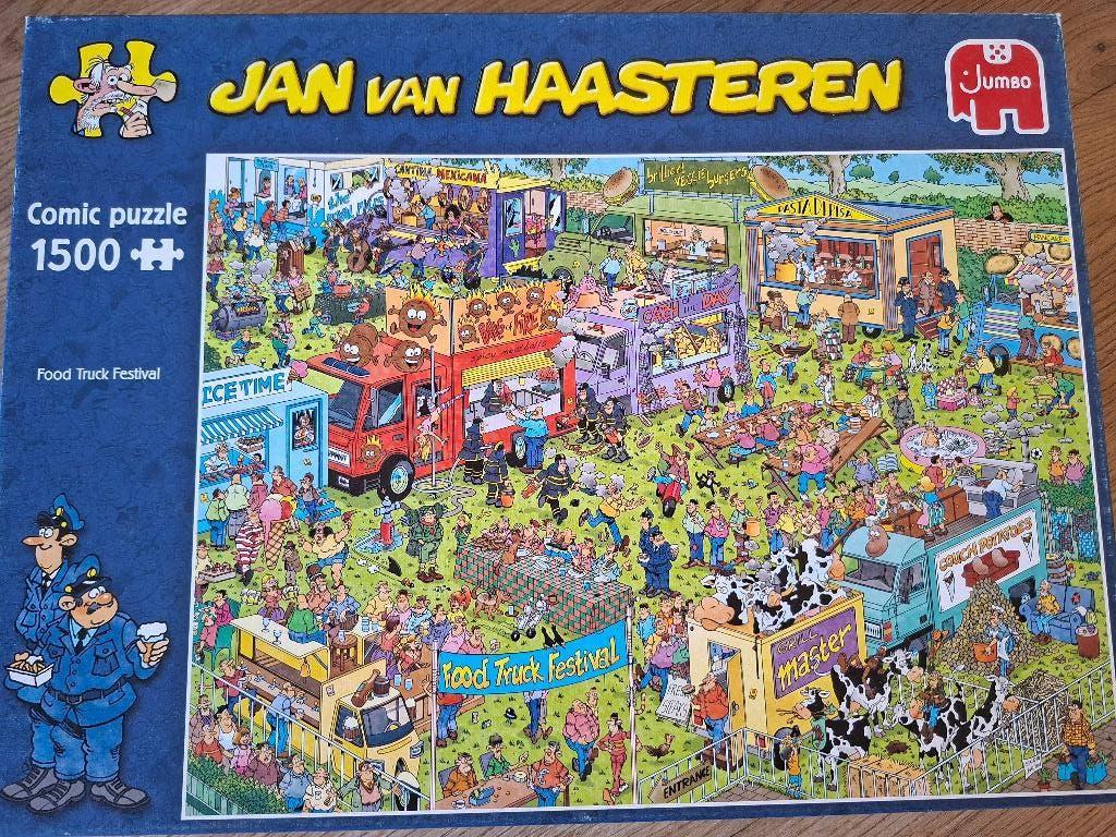 Puzzel jan van haasteren, Hobby en Vrije tijd, Denksport en Puzzels, Ophalen, 500 t/m 1500 stukjes, Zo goed als nieuw, Legpuzzel