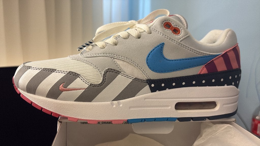Air Max 1 Parra us8, Overige kleuren, Nike, Nieuw, Ophalen of Verzenden
