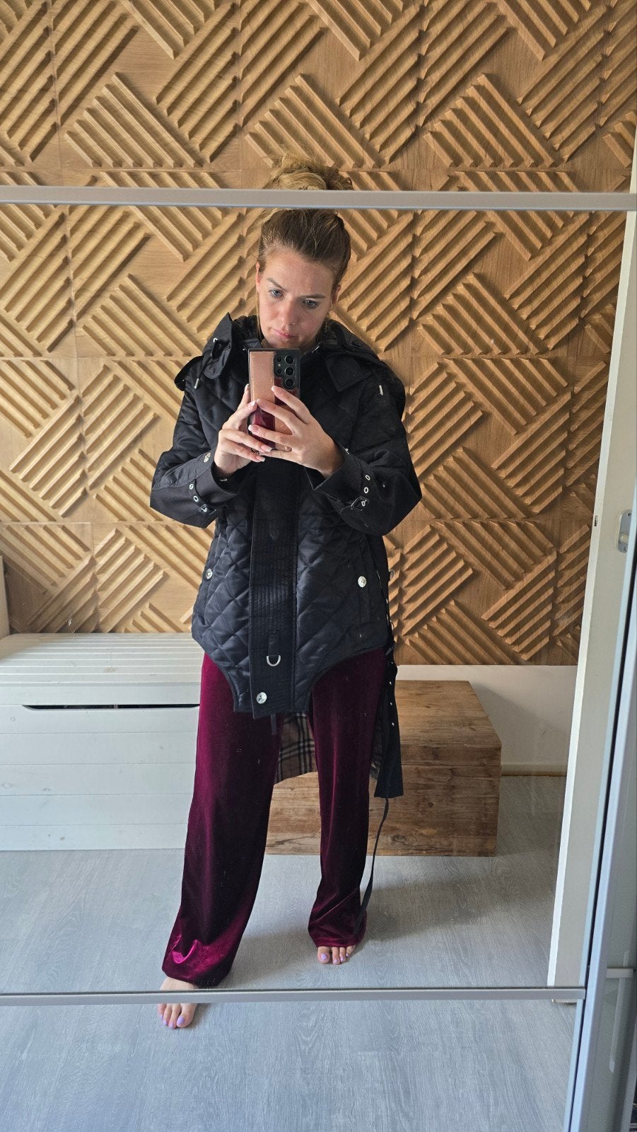 Burberry winter jas nieuw!, Zwart, Ophalen of Verzenden, Zo goed als nieuw, Burberry
