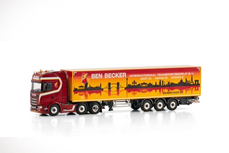 Ben Becker; SCANIA S HIGHLINE CS20H 6X2 TWIN STEER + Trailer, Nieuw, Ophalen of Verzenden, Bus of Vrachtwagen, Wsi