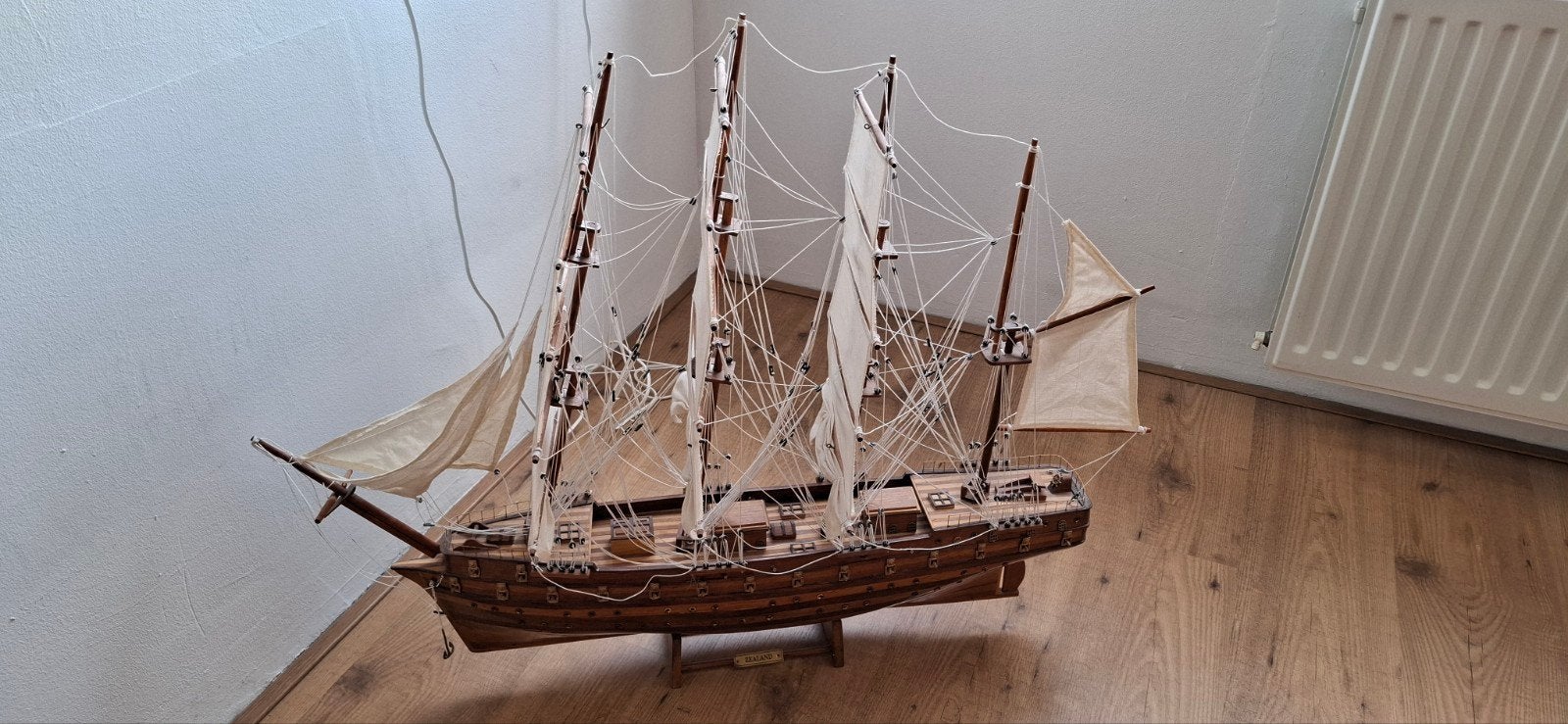 Gedetailleerd scheepsmodel van een zeilschip, Hobby en Vrije tijd, Modelbouw | Boten en Schepen, Ophalen, Gebruikt, Groter dan 1:32