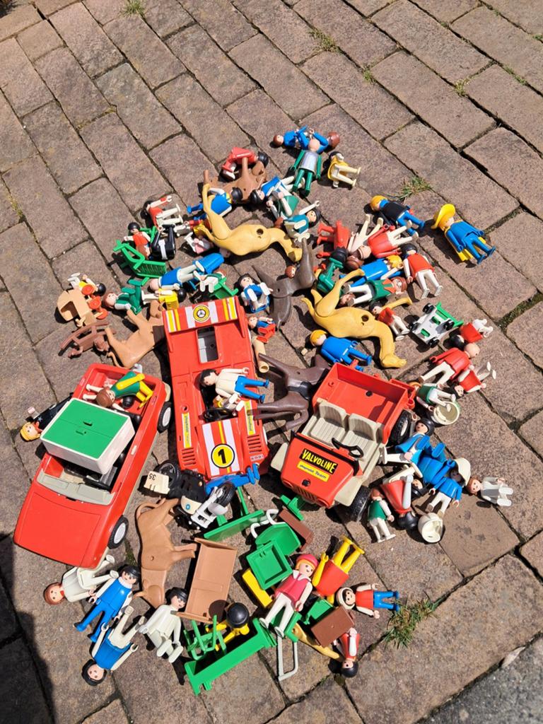 Lot oude playmobile, Ophalen of Verzenden, Gebruikt