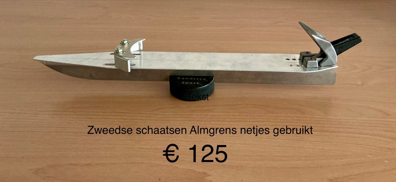 Zweedse schaatsen Almgrens - Netjes gebruikt, Overige merken, Gebruikt, Onbekend, Ophalen of Verzenden