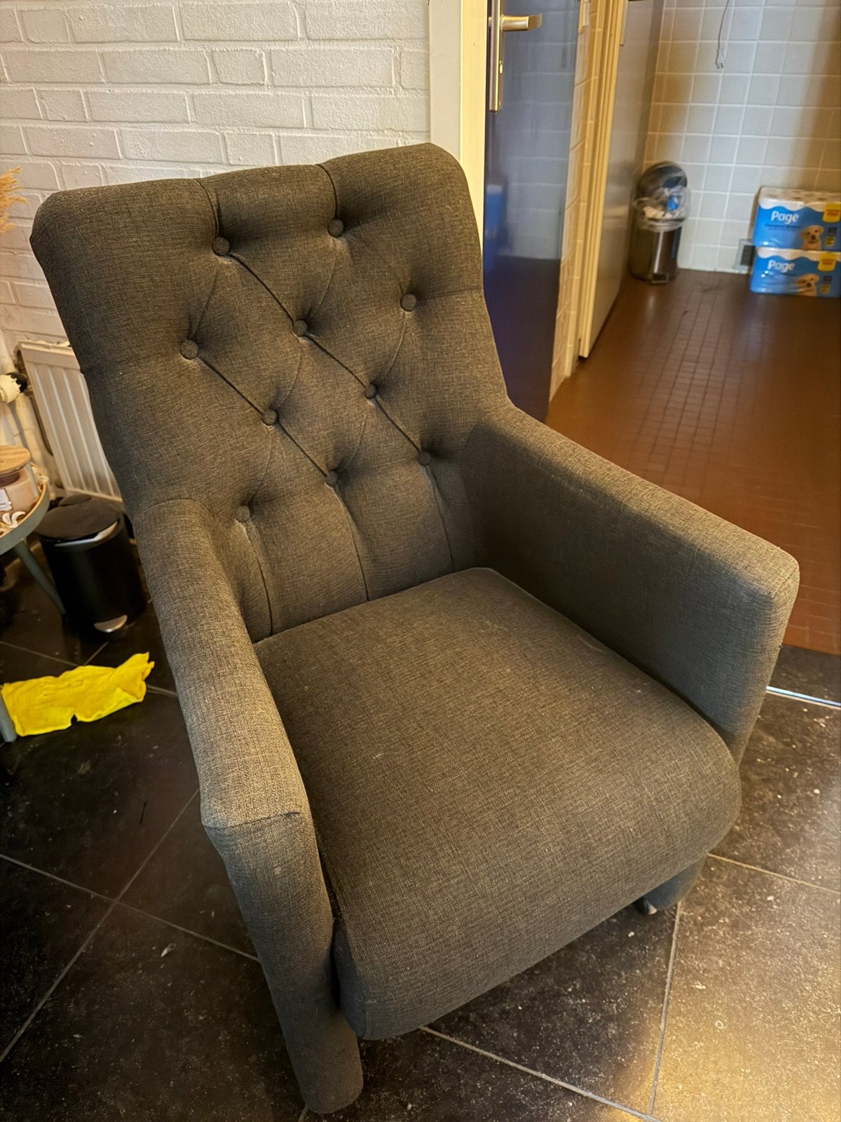 Stoel gratis af te halen!, Ophalen, Zo goed als nieuw, 75 tot 100 cm