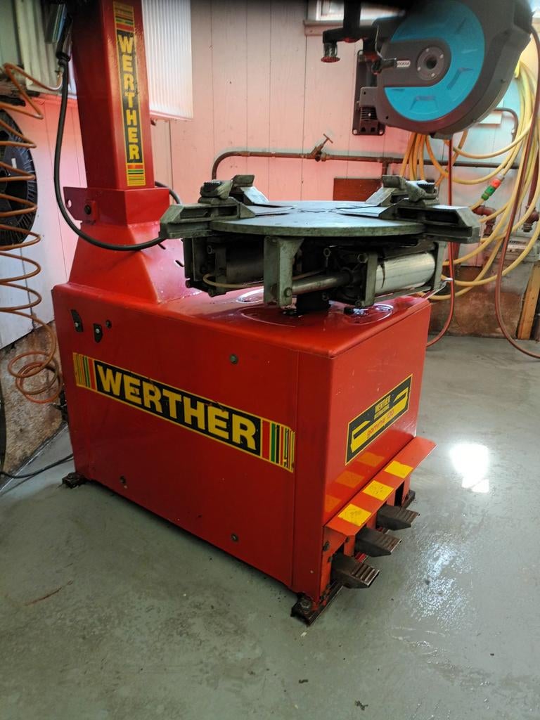 Werther Gamma 120 Bandenapparaat - Professioneel, Auto diversen, Ophalen