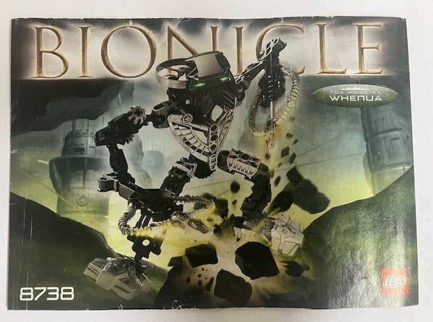 Lego Bionicle 8738 Toa Whenua Hordika, Bionicle, Lego, Inclusief instructies, Ophalen of Verzenden