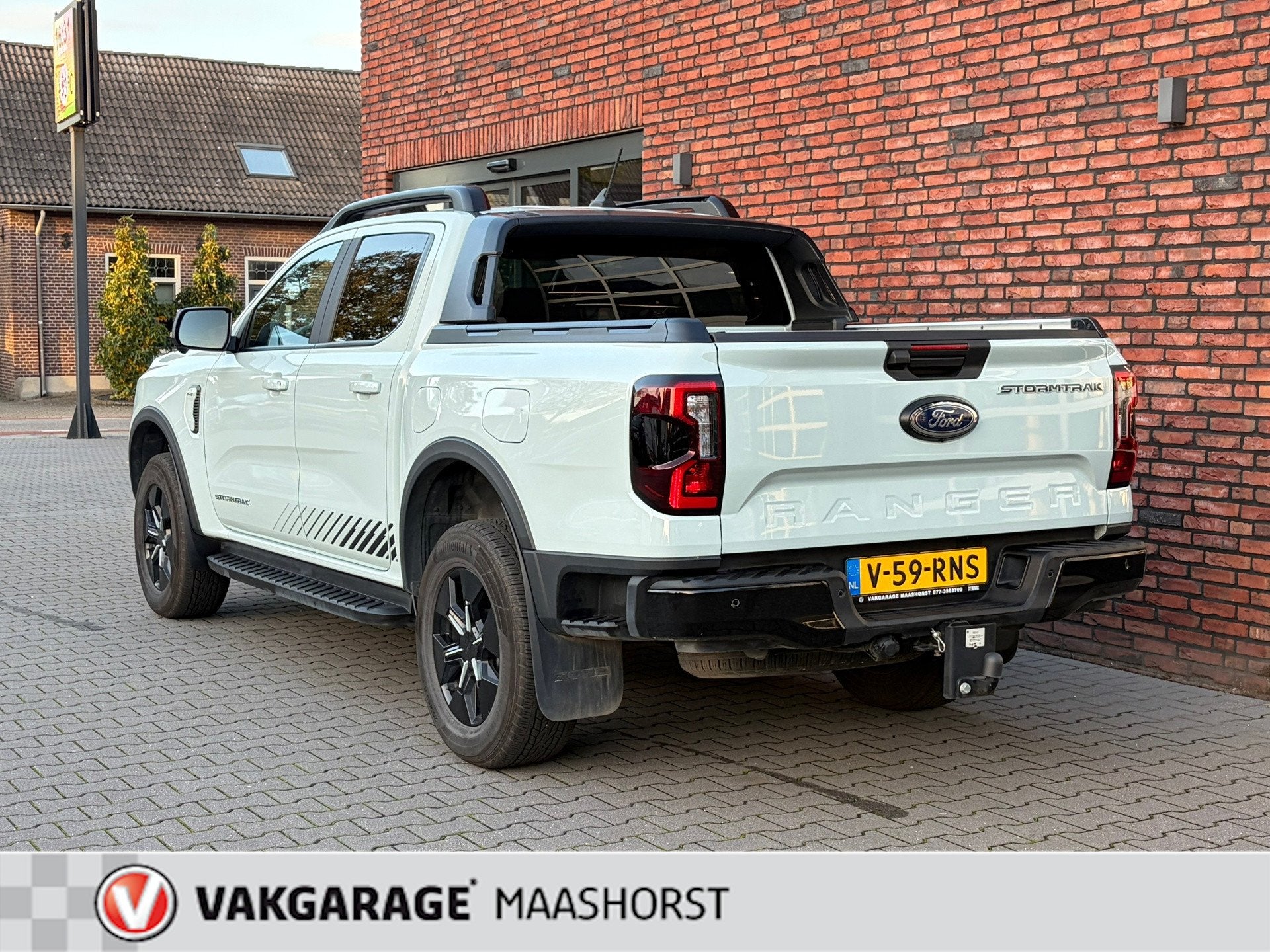 Ford RANGER 2.3 PHEV e-4WD Stormtrak Full Option 3500Kg Trek, Auto's, Gebruikt, Euro 6, 4 cilinders, 2535 kg