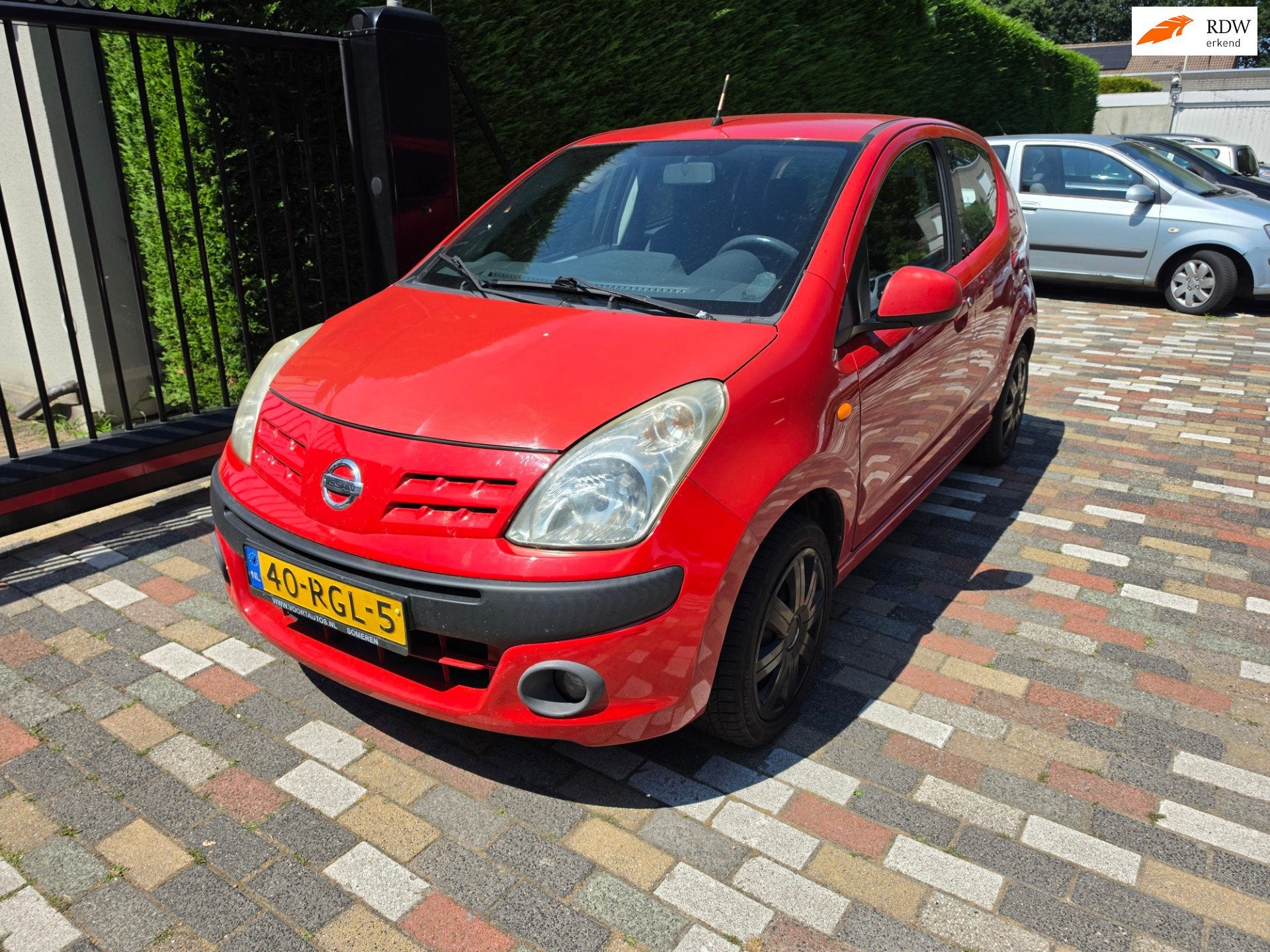 Nissan Pixo 1.0 Visia 2009 Elektr ramen Cv 5 deurs, Auto's, Nissan, Voorwielaandrijving, Euro 5, Gebruikt, 200 kg