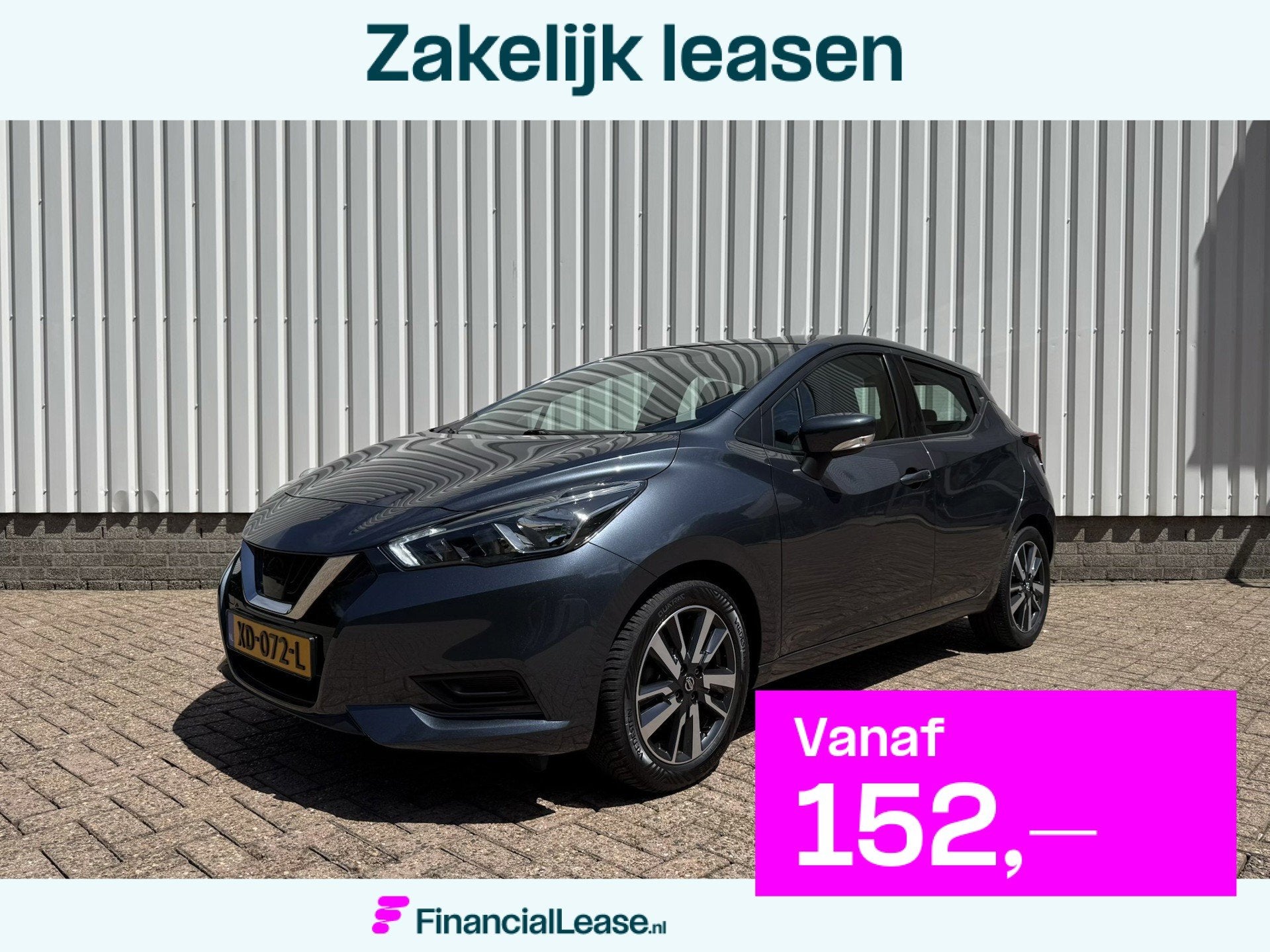 Nissan Micra 1.0L Acenta, CarPlay, Airco, Cruise, 4-seizoene, Stof, Gebruikt, Origineel Nederlands, Handgeschakeld