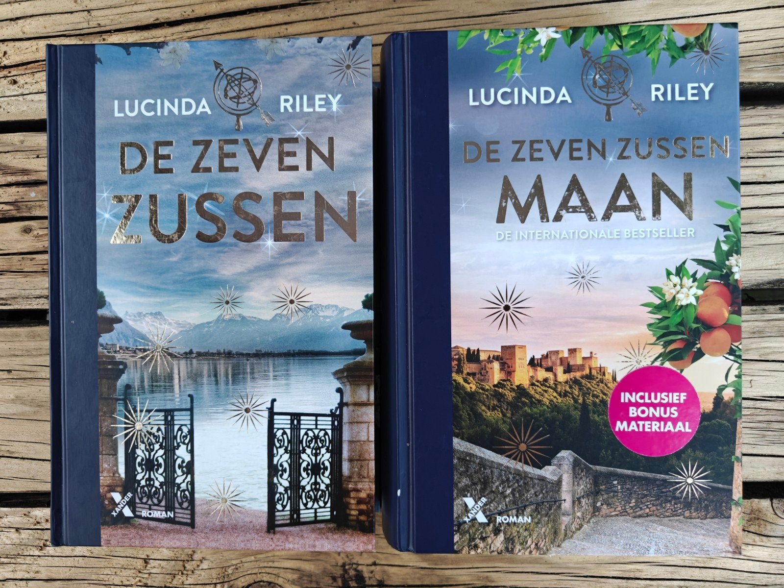 2 Delen van de: Zeven zussen serie, Hardcover., Ophalen of Verzenden, Zo goed als nieuw