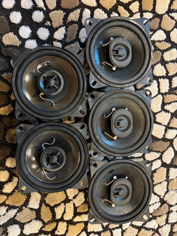 Blaupunkt coaxial speakers, Ophalen of Verzenden, Zo goed als nieuw