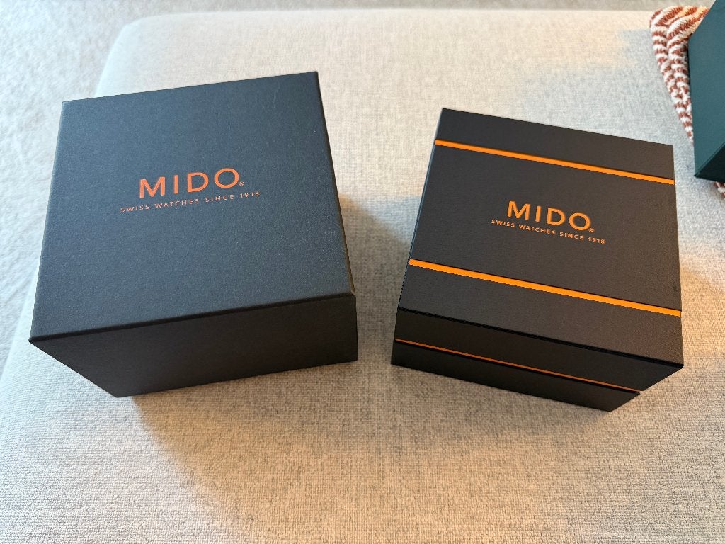 Mido Presentation Watch Box, Ophalen of Verzenden, Zwart, Android