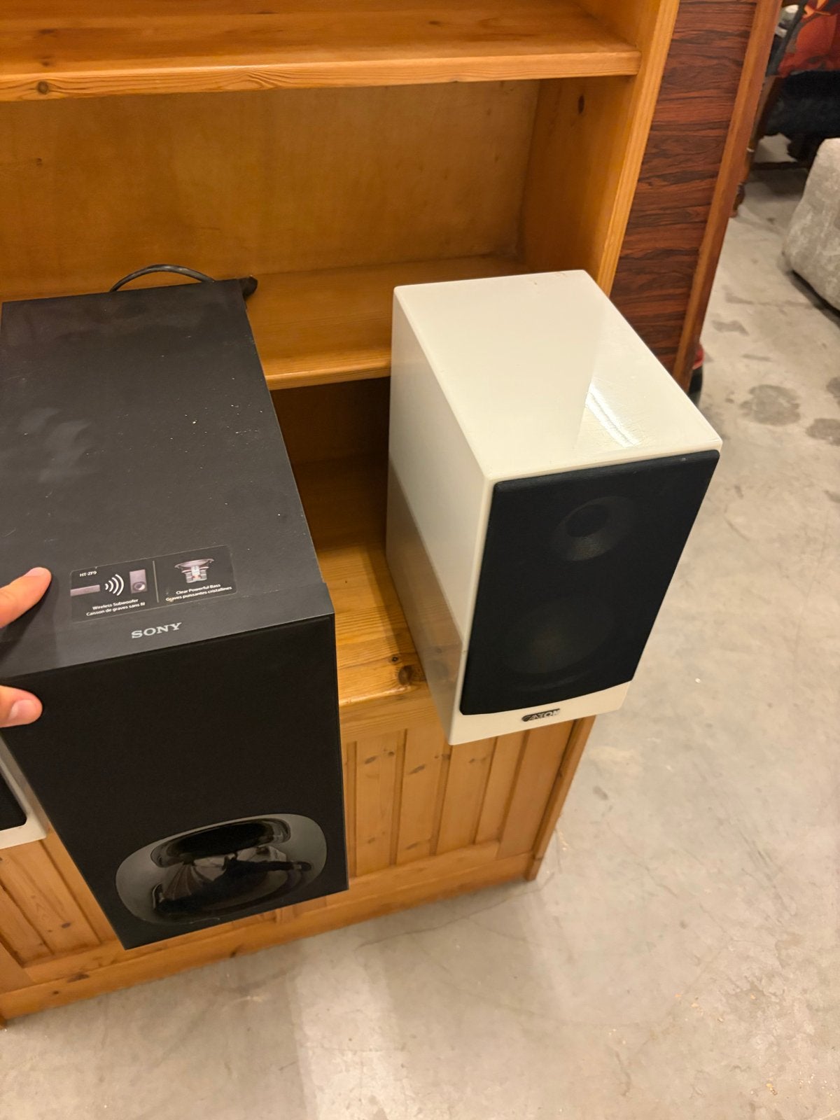 Canton GL 630.2 Luidspreker - Wit, Ophalen, Gebruikt, Boekenplank luidspreker