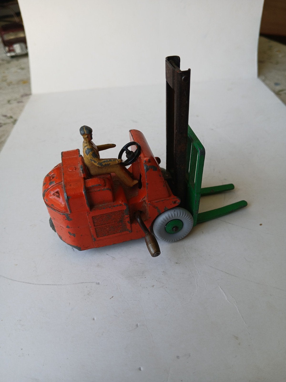 Coventry Climax heftruck.  Dinky toys, Ophalen of Verzenden, Gebruikt, Dinky Toys