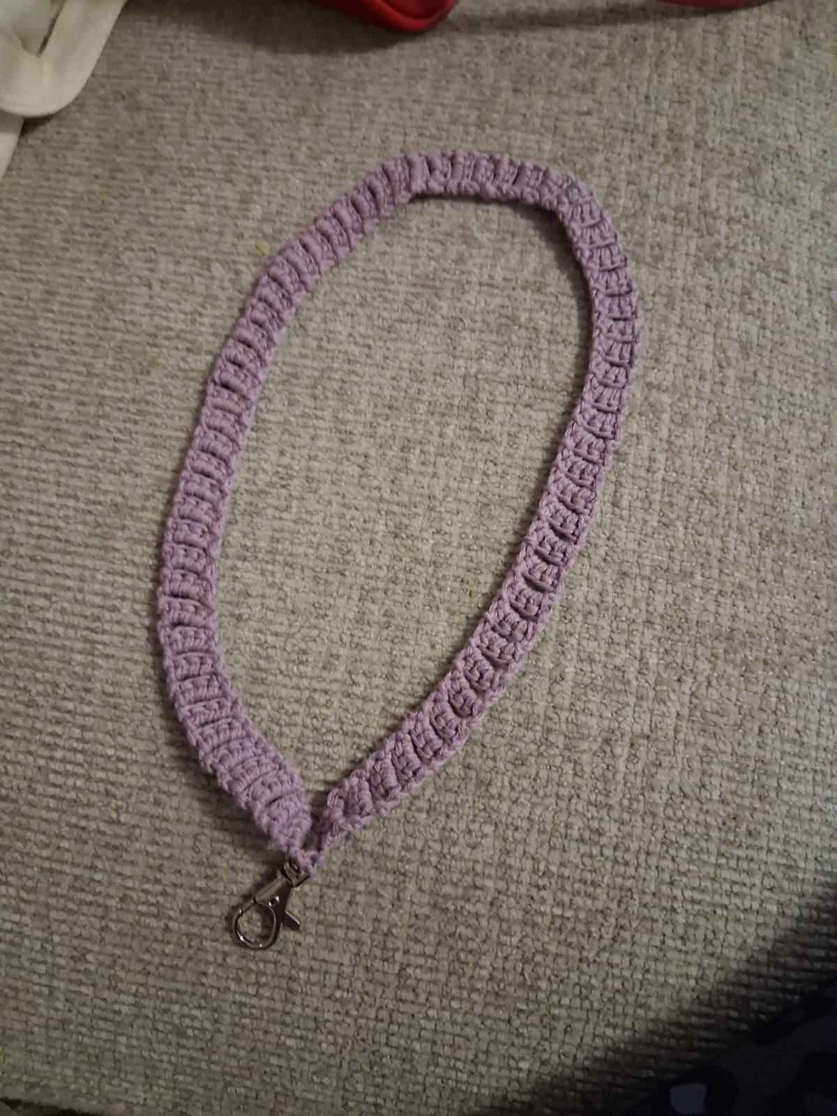 keycords paars blauw mintgroen, Hobby en Vrije tijd, Ophalen of Verzenden, Haken, Patroon of Boek