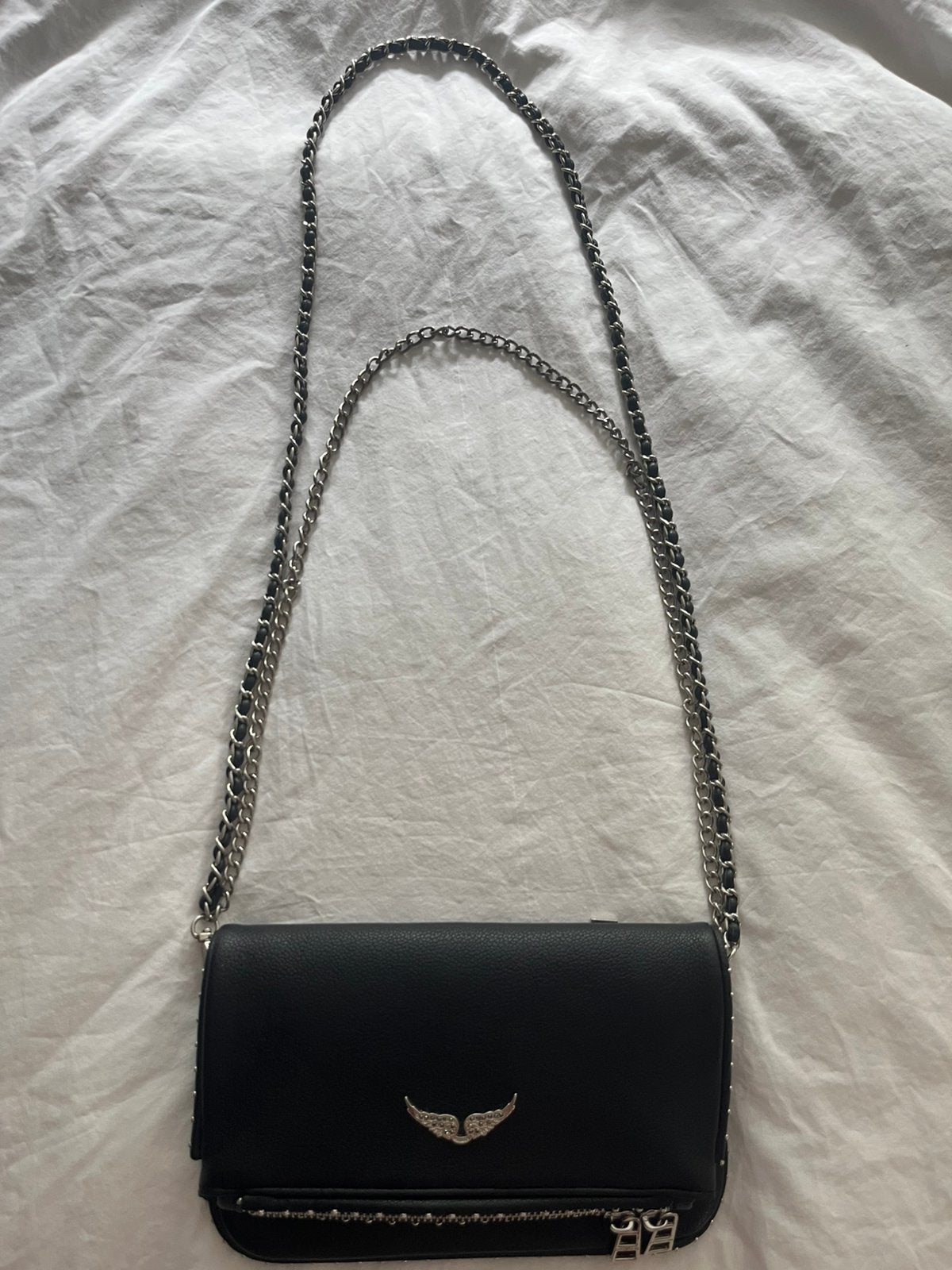 Zadiq & Voltaire tasje zwart, Sieraden, Tassen en Uiterlijk, Tassen | Damestassen, Verzenden, Nieuw