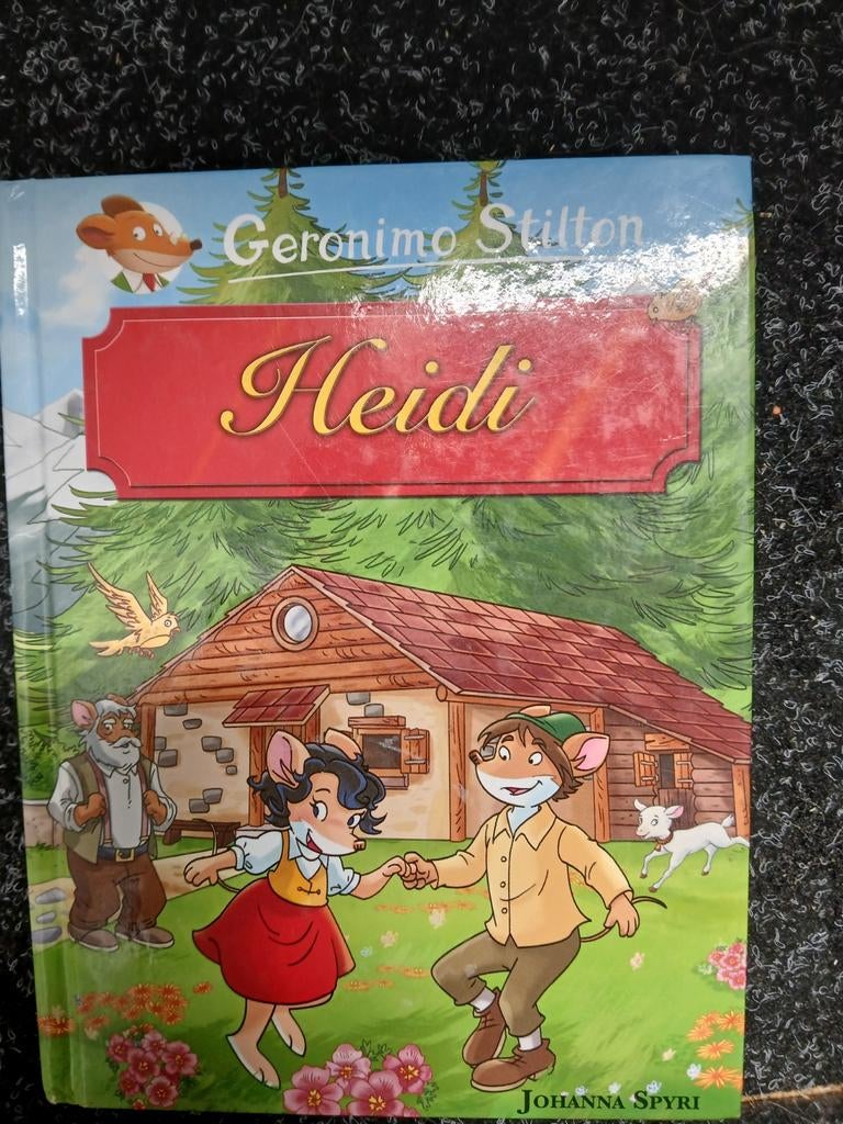 Geronimo Stilton - Heidi, Boeken, Fictie algemeen, Geronimo Stilton, Ophalen of Verzenden, Zo goed als nieuw