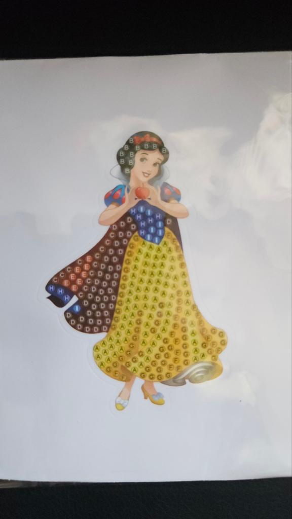 Disney years of wonder diamond paint sticker 010, Ophalen of Verzenden, Nieuw
