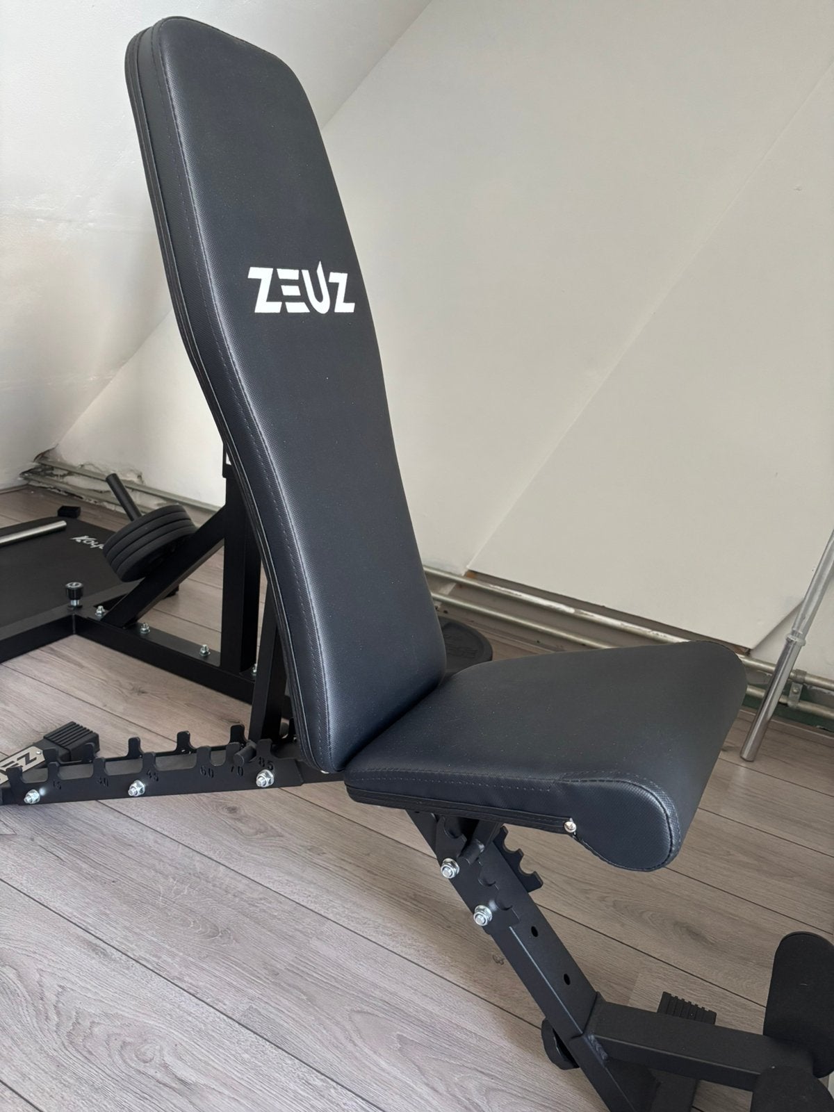 Zeus halterbank/fitness bank, Ophalen, Zo goed als nieuw, Krachtstation
