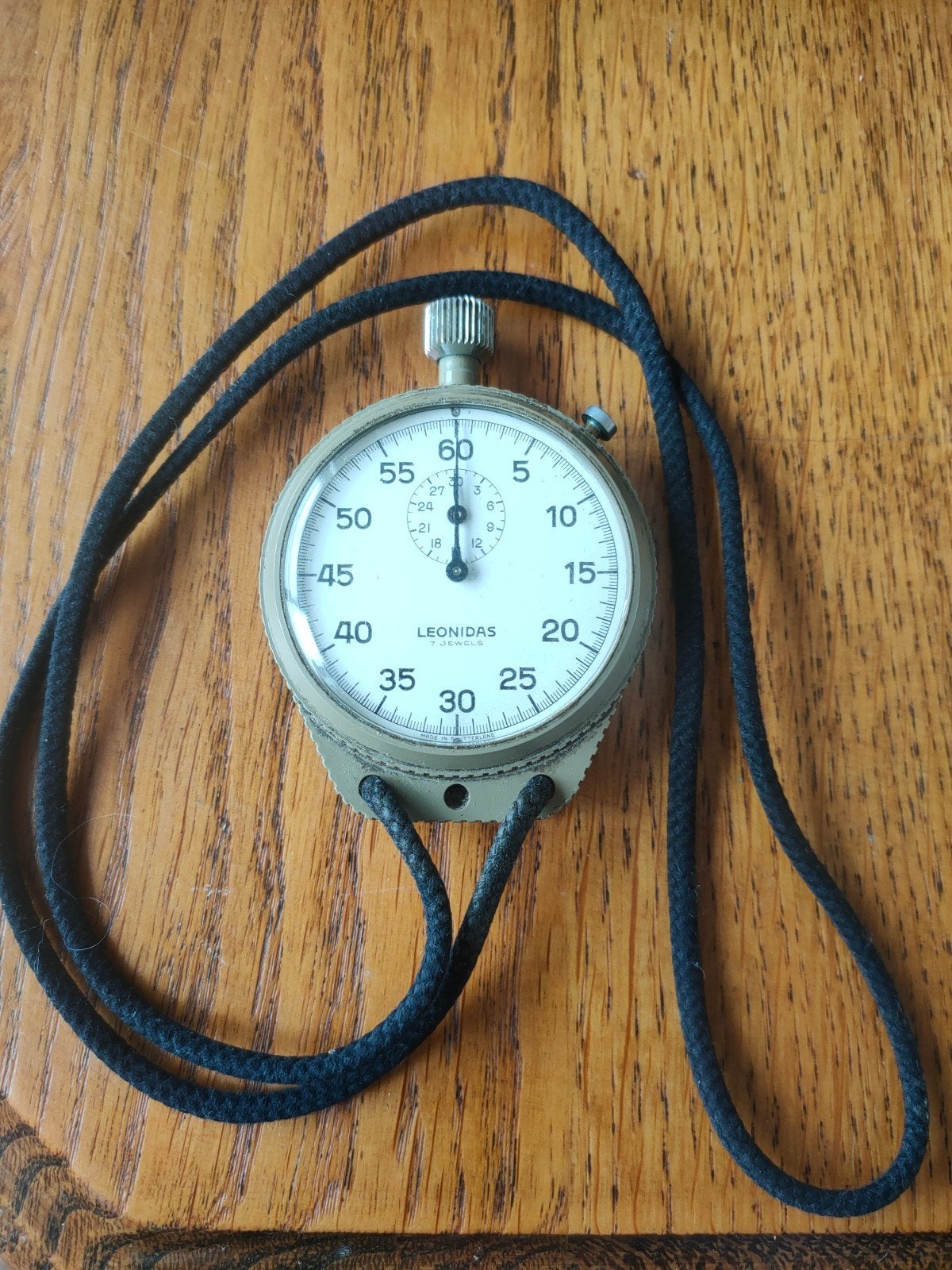 Heuer-Leonidas SA Mechanische Stopwatch / Trackmaster, Ophalen of Verzenden, Staal, Overige merken, 1960 of later