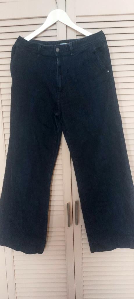 Armed Angels Wide Leg Jeans Donkerblauw Maat 31/32 (42), Blauw, Ophalen of Verzenden, Armed Angels, W33 - W36 (confectie 42/44)