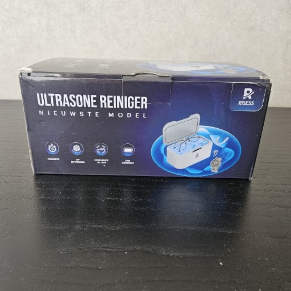Ultrasoon reiniger - Sieraden reiniger - RISESS, Ophalen of Verzenden, Nieuw, Overige typen