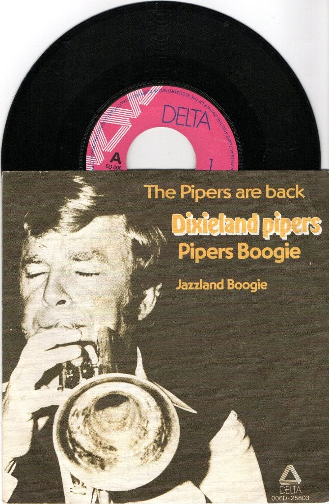 De Dixieland Pipers – The Pipers Are Back, Ophalen of Verzenden, Gebruikt, 7 inch