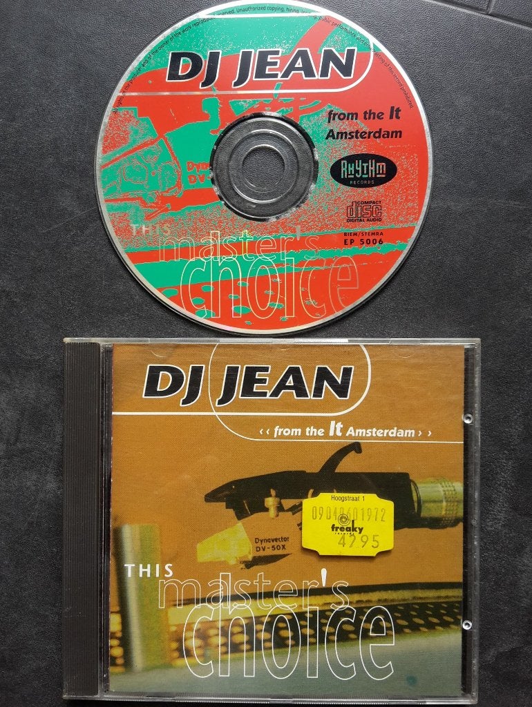 CD - DJ Jean - This Masters Choice - Club Trance Mix, Cd's en Dvd's, Cd's | Dance en House, Ophalen of Verzenden, Zo goed als nieuw