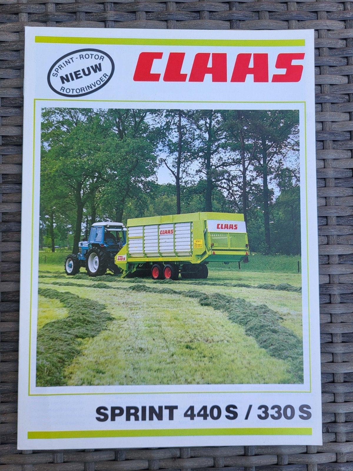 tractor folder Claas Sprint 440 S / 330 S, Ophalen of Verzenden, Zo goed als nieuw