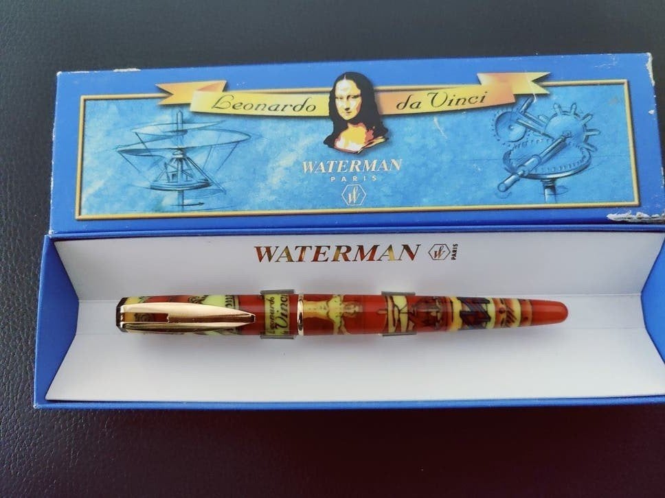 waterman vulpen Leonardo da Vinci Fine nib, Verzamelen, Nieuw, Met doosje, Ophalen of Verzenden, Vulpen