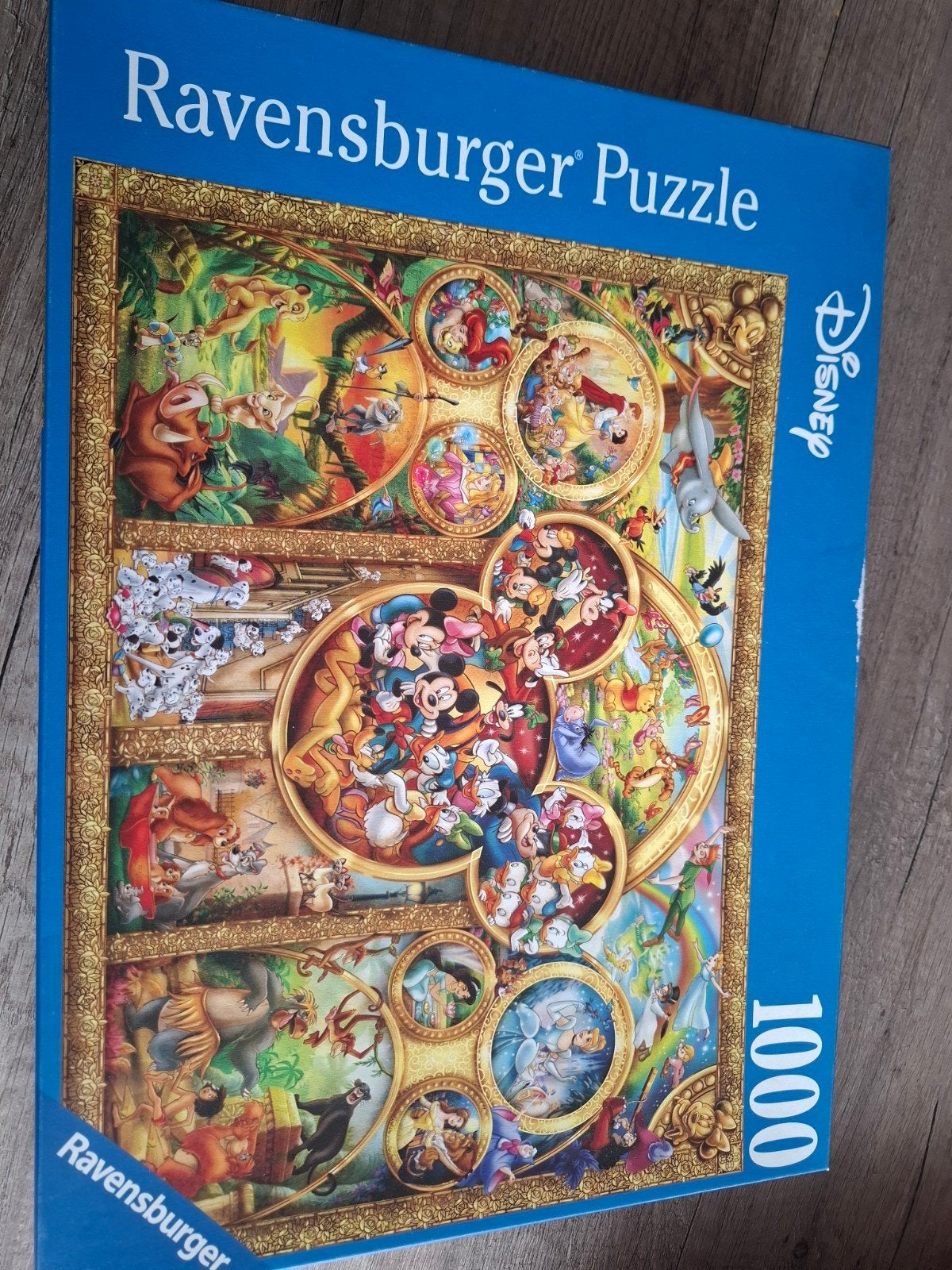 Ravensburger Disney Legpuzzel 1000 stukjes, Ophalen of Verzenden, 500 t/m 1500 stukjes, Gebruikt, Legpuzzel