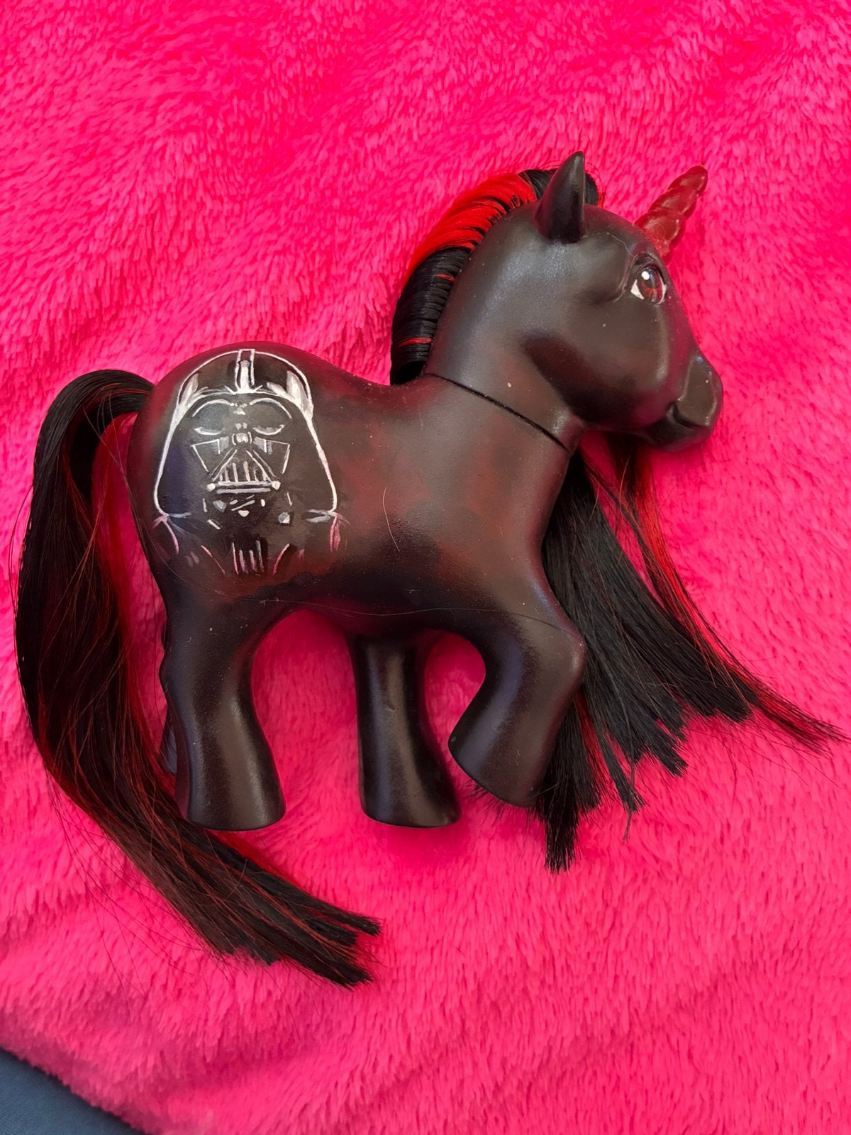 OOAK Darth Vader My Little pony G1, Ophalen, Nieuw