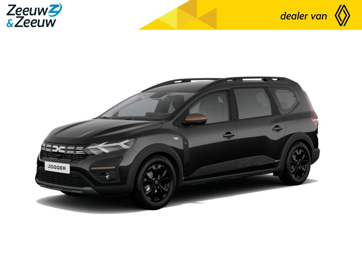 Dacia Jogger Hybrid 140 Extreme 5p. | Pack Assist | Nu uit v, Auto's, 12 maanden, 4 cilinders, Zwart, Bedrijf