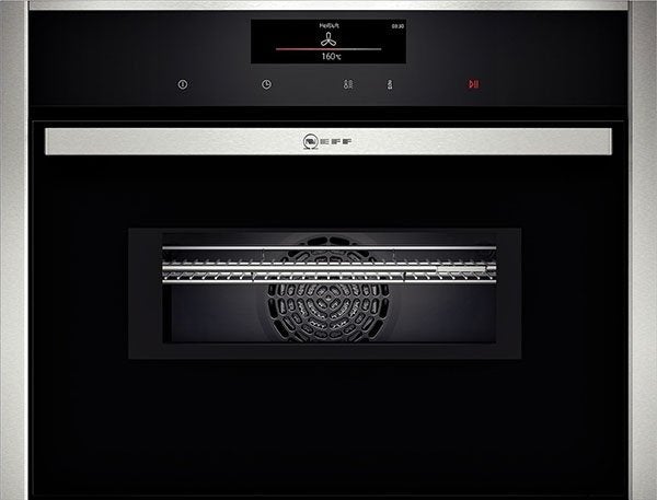 Neff compacte bakoven met magnetron C18MT22N0 Goede staat!, Ophalen, 45 tot 50 cm, Neff, Inbouw