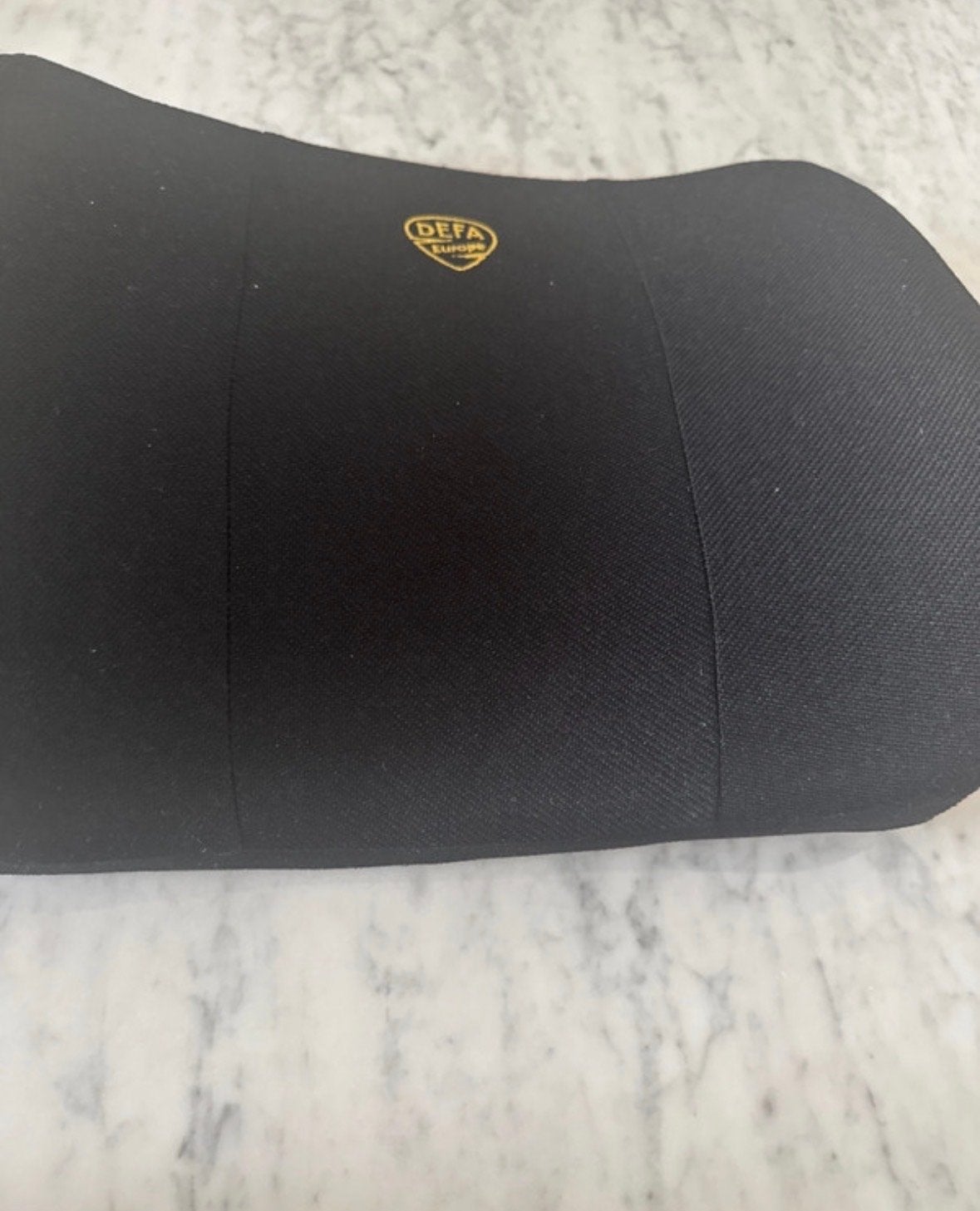 Defa Ergonomisch Rugkussen - Comfort en Steun, Overige merken, Rugkussen, Zwart, Nieuw