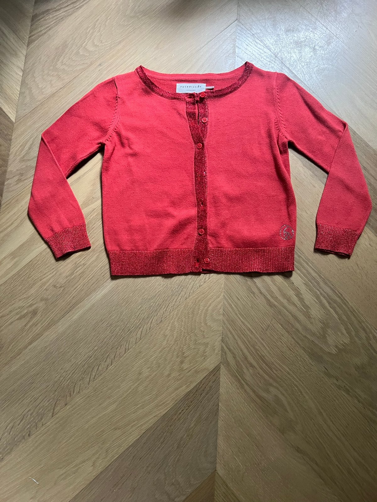 Rood vestje Rosemunde - Maat 122, Ophalen of Verzenden, Gebruikt, Meisje