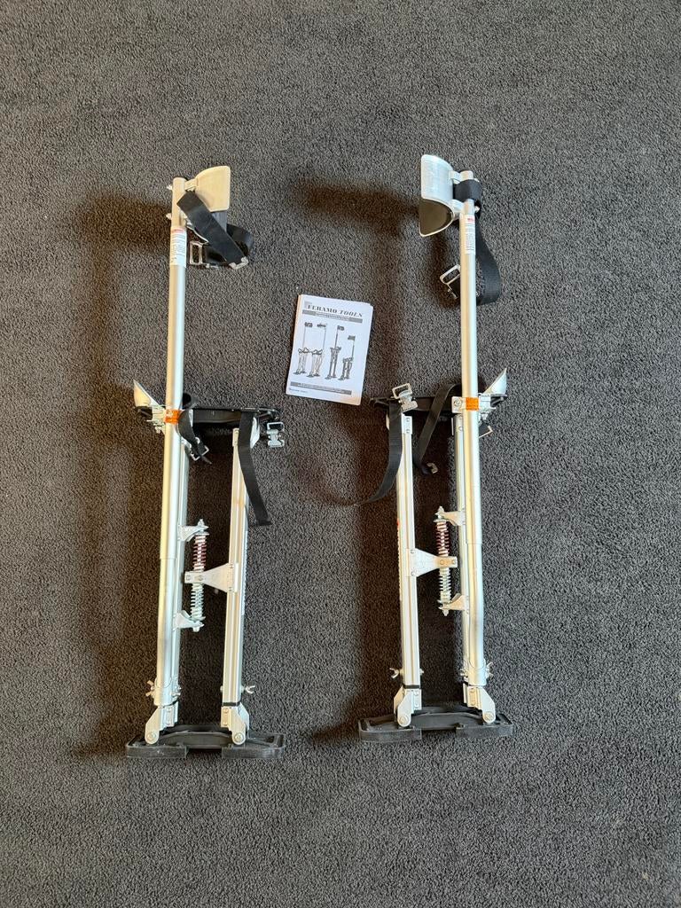 Aluminium Stelten 61-102cm - Ideaal voor Stukadoors, Doe-het-zelf en Verbouw, Steigers, Nieuw, Overige typen, Minder dan 2 meter