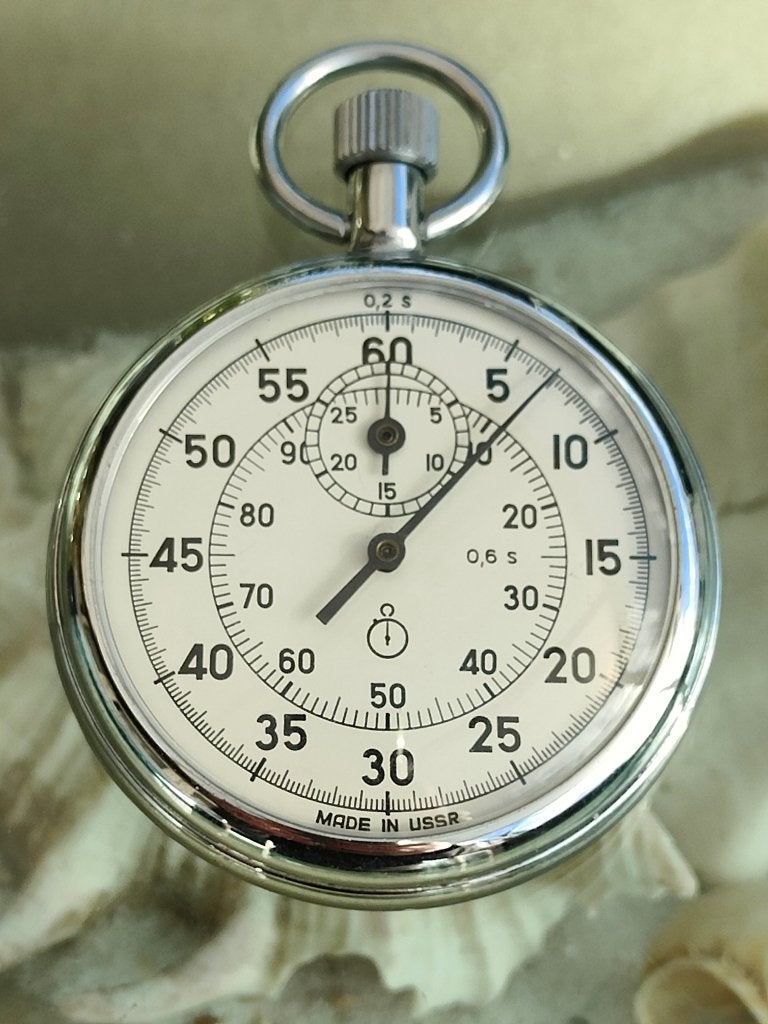 Stopwatch Agat Made in USSR 80s,, Ophalen of Verzenden