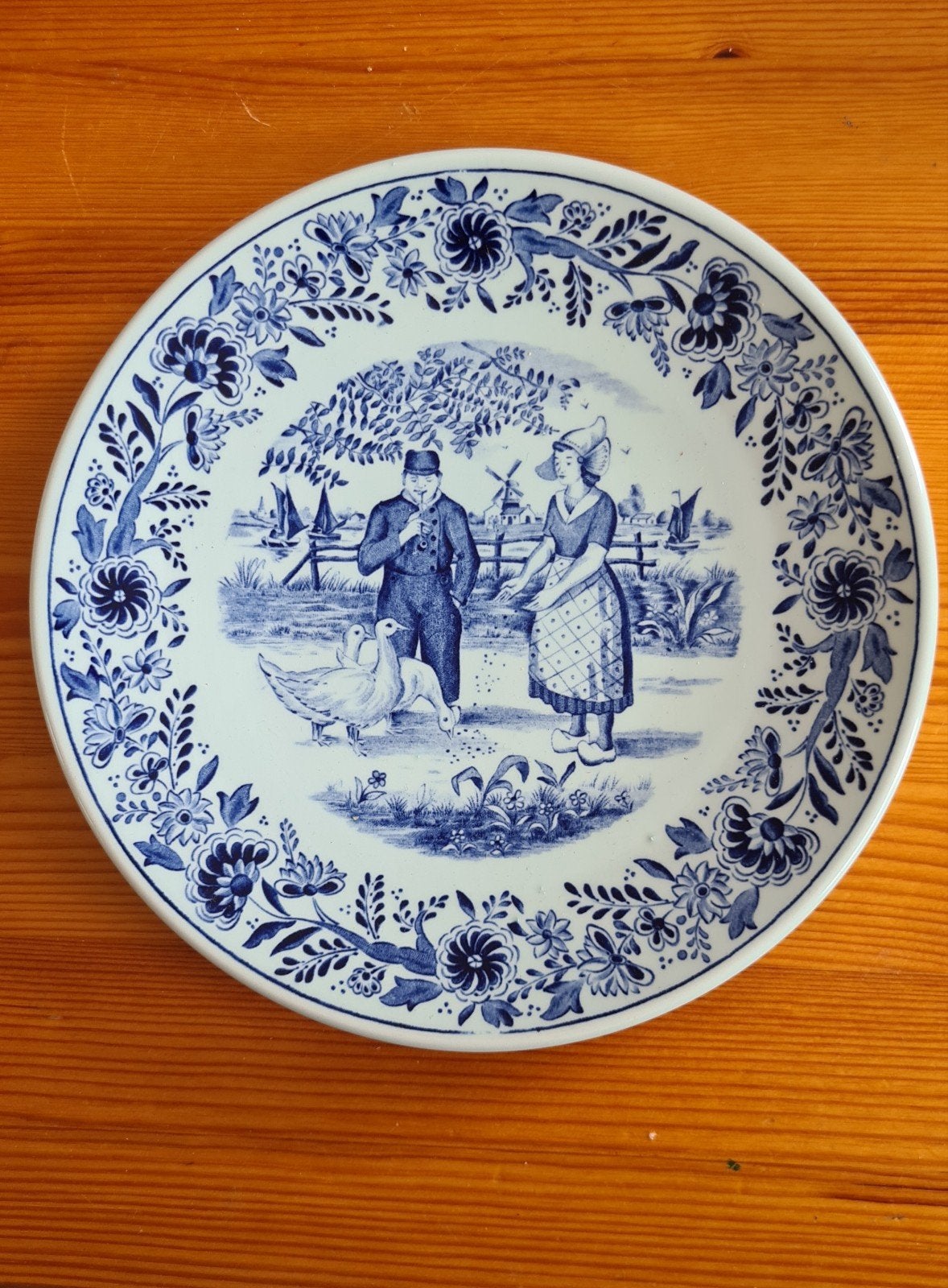 Twee Delfts Blauwe Wandborden - Royal Sphinx & Petrus Regout, Antiek en Kunst, Ophalen of Verzenden