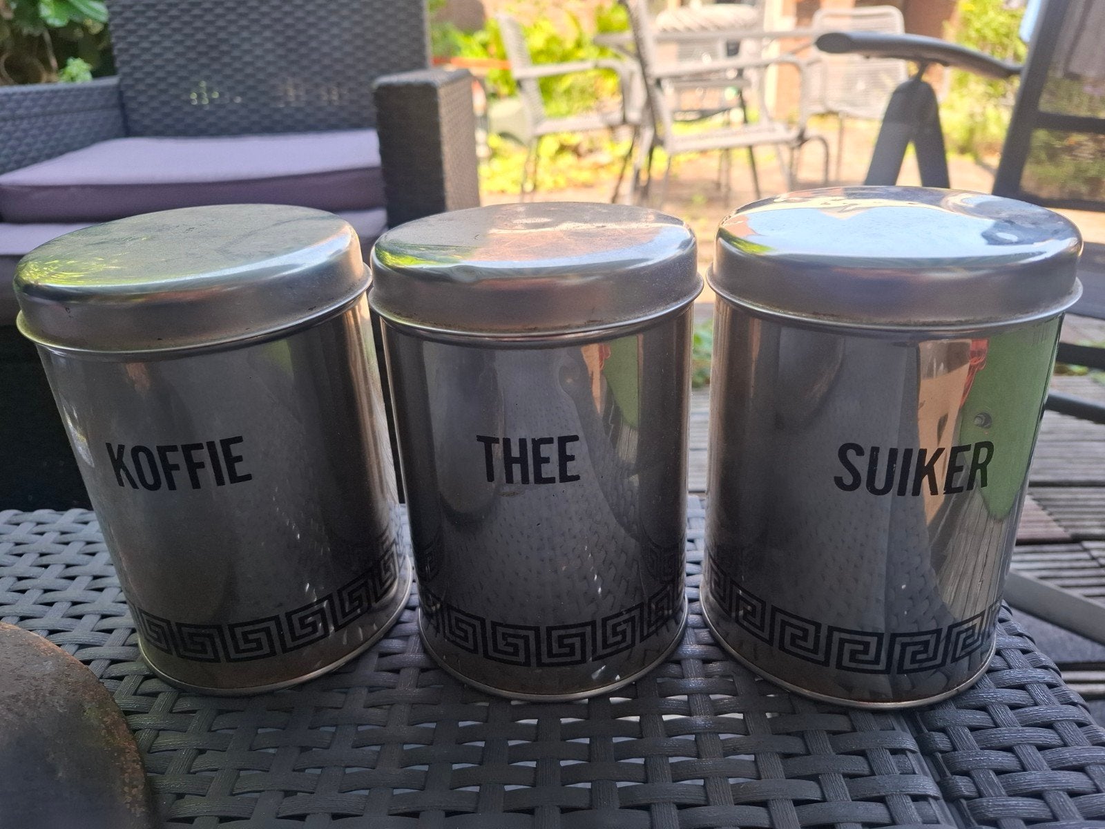 Vinted voorraadbussen 'Van Nelle', Ophalen of Verzenden, Overige materialen, Pot, Bus of Blik